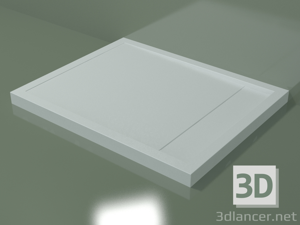 modèle 3D Receveur de douche (30R15228, sx, L 100, P 80, H 6 cm) - preview