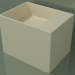modèle 3D Vasque à poser (01UN22102, Bone C39, L 48, P 36, H 36 cm) - preview