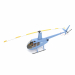 3d Helicopter Robinson R44 model buy - render