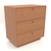 3d model Chest of drawers TM 15 (803х505х834, wood red) - preview