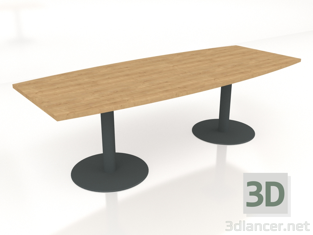 modèle 3D Table de négociation Tack Conference ST24 (2400x1000) - preview