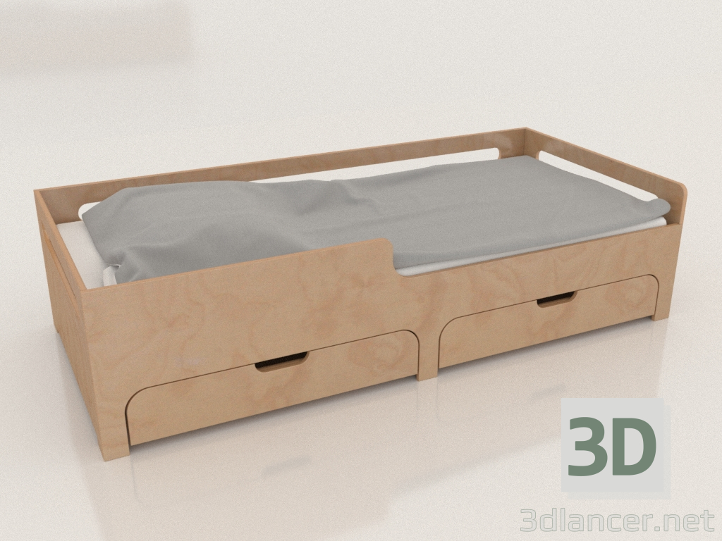 3 डी मॉडल बेड मोड DL (BVDDL2) - पूर्वावलोकन