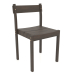 modèle 3D Chaise de salle à manger Thibault (Chêne Foncé) - preview