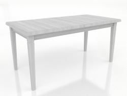 Table à manger TRANSFORM 1600x800 mm (pliée, blanc RAL 9010)