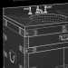3D Hatıra gümüş çift lavabo restorasyon donanım modeli satın - render