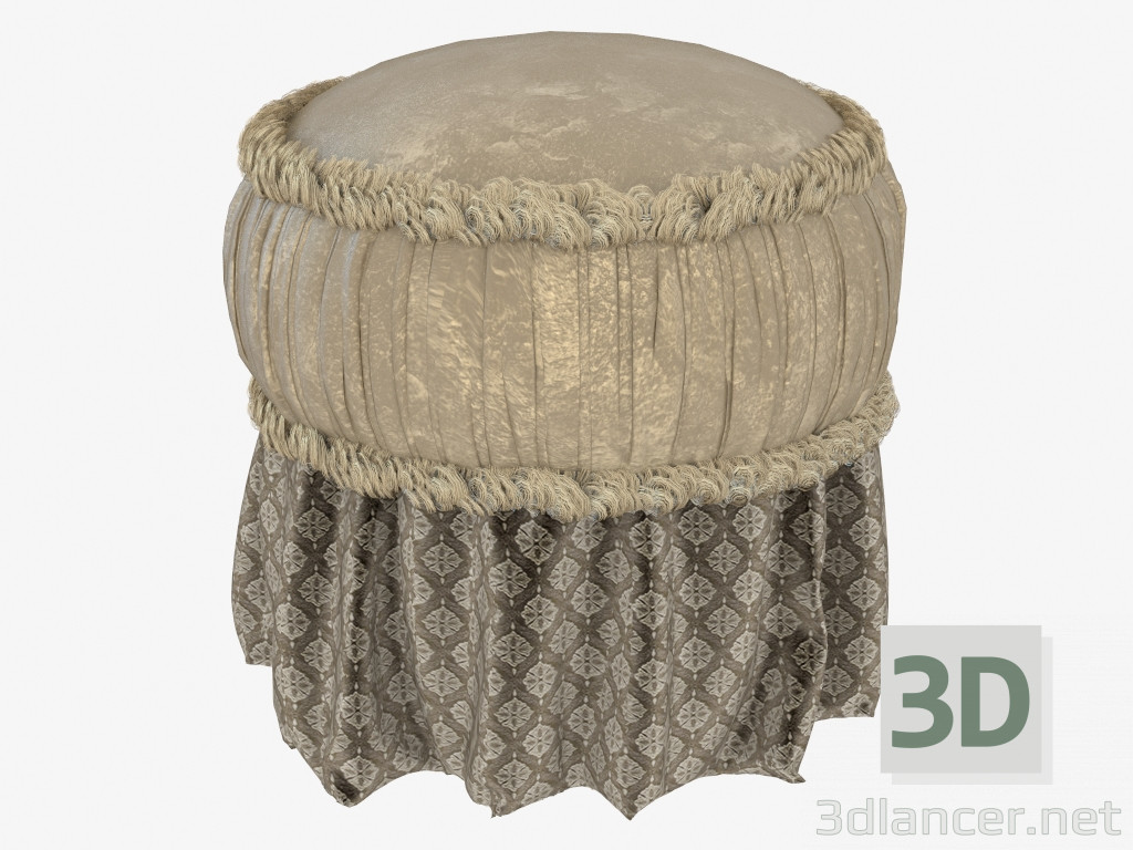 3d model Puff in classical style 1563 - preview