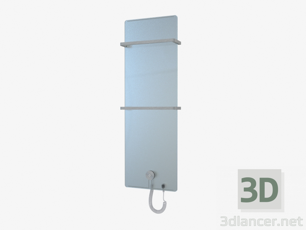 modello 3D Radiatore Astrum (vetro smerigliato) - anteprima