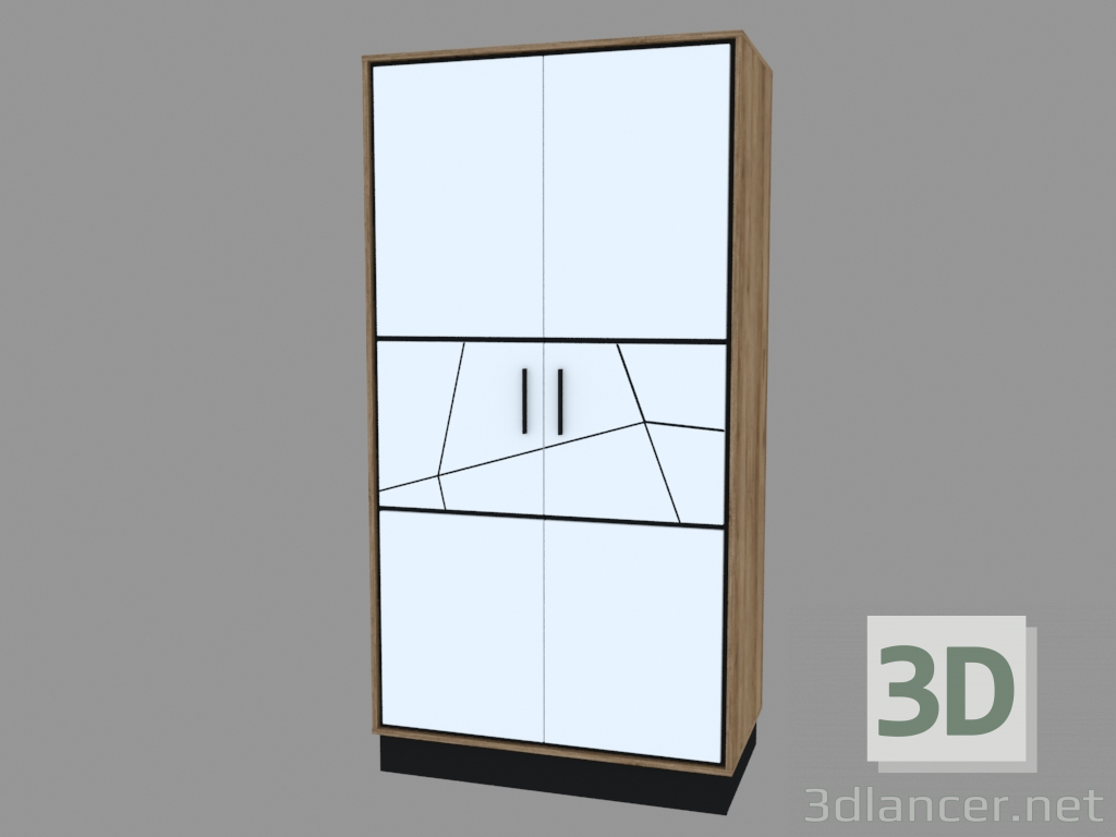 modèle 3D Cabinet (TYPE BROS01) - preview