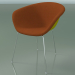 3d model Chair 4211 (4 legs, with front trim, PP0002) - preview