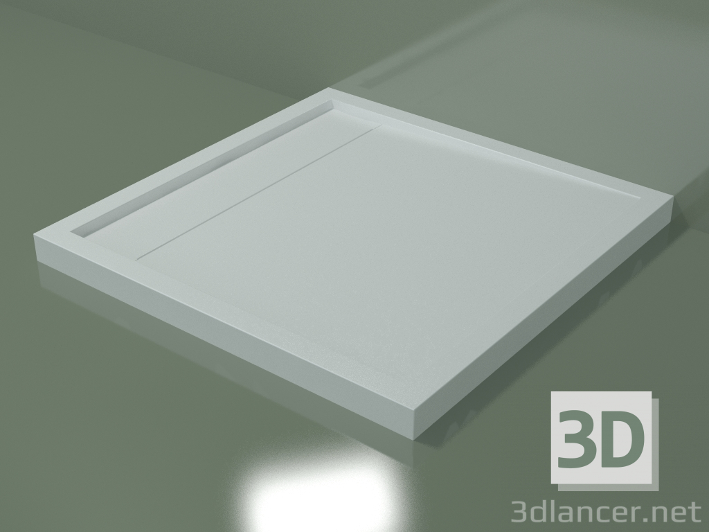 modèle 3D Receveur de douche (30R14230, px, L 90, P 90, H 6 cm) - preview