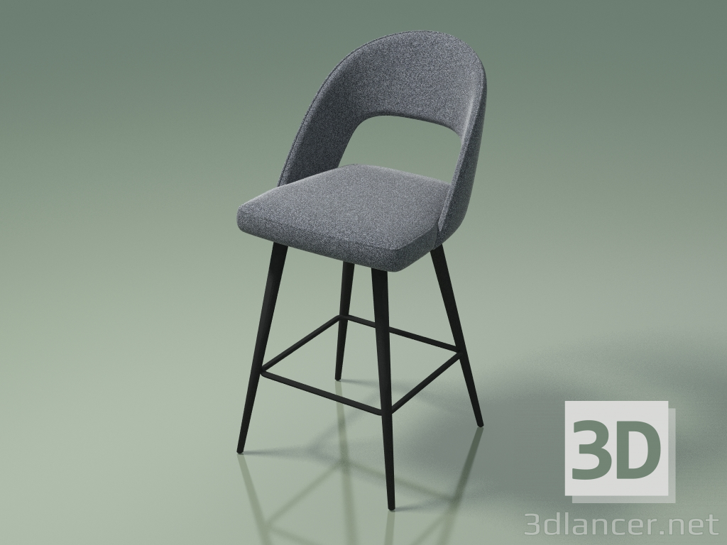3d model Semi-bar chair Taylor (112878, graphite gray) - preview