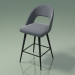 modèle 3D Chaise semi-bar Taylor (112878, gris graphite) - preview