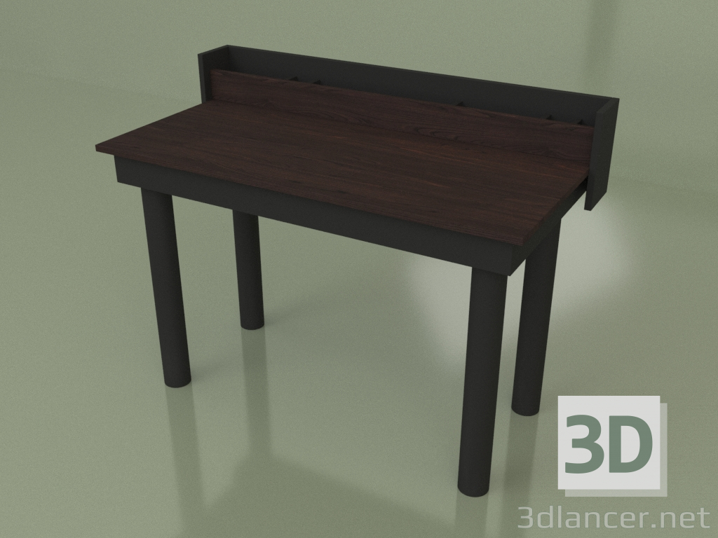 modèle 3D Bureau avec organiseur (30203) - preview