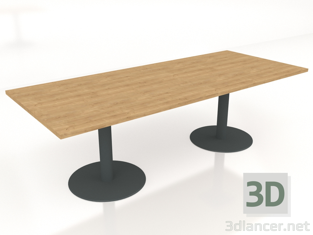 modèle 3D Table de négociation Tack Conference ST24K (2400x1000) - preview
