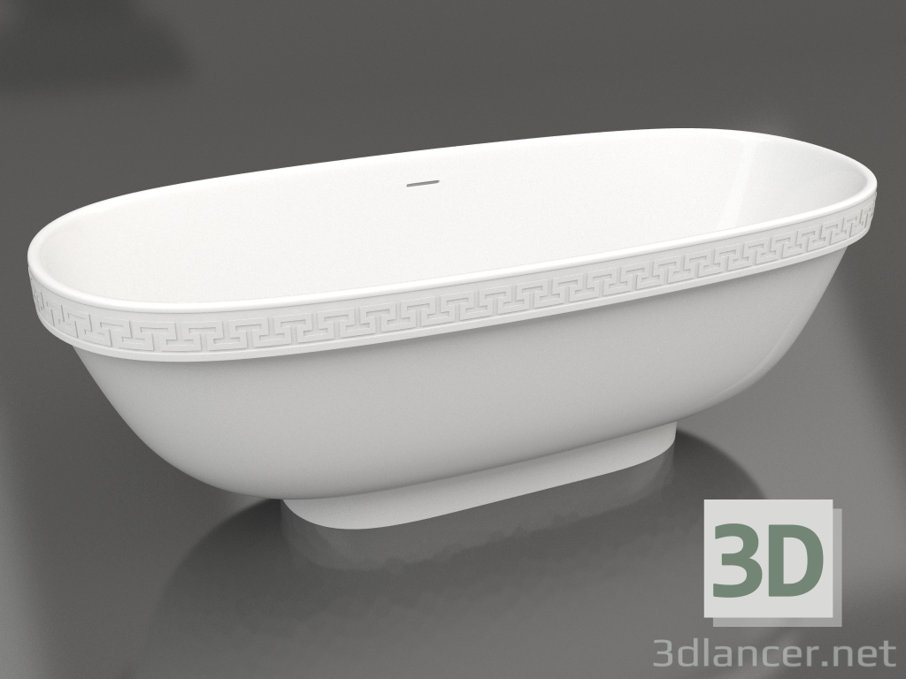 modèle 3D Baignoire GRECA MEANDER 179x79 - preview