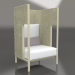3d model Chaise lounge cocoon (Gold) - preview