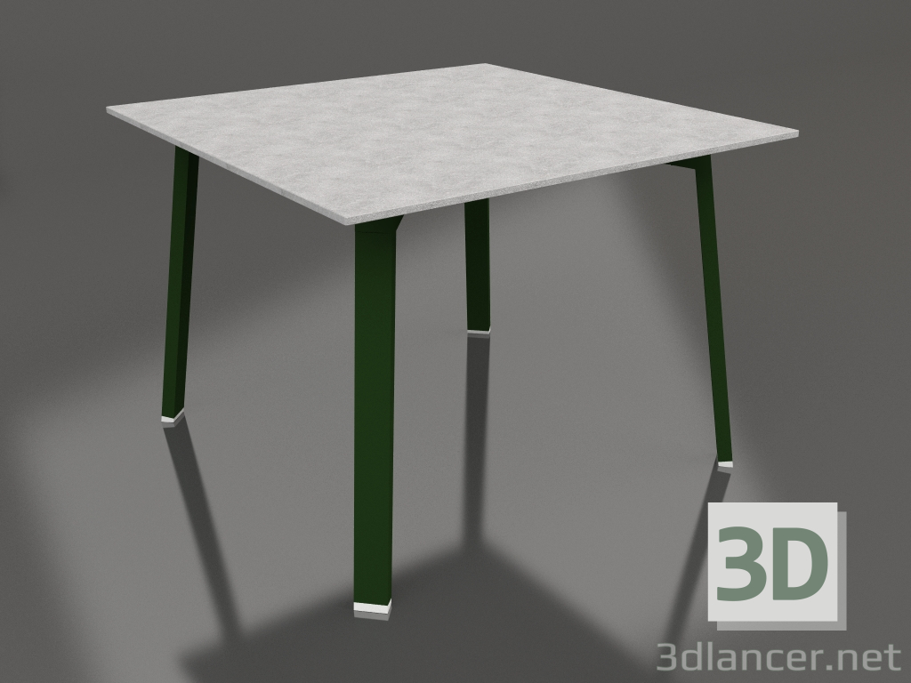 3d модель Стол обеденный 100 (Bottle green, DEKTON) – превью