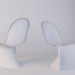 modello 3D Panton-chair - anteprima