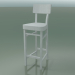3d model Bar stool (128, White) - preview