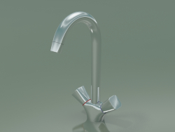 Kitchen mixer with two handles (71280000)