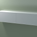 modello 3D Scatola doppia (8AUGВA03, Glacier White C01, HPL P03, L 192, P 36, H 48 cm) - anteprima