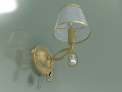 Lámpara de pared 60091-1 (oro perla)