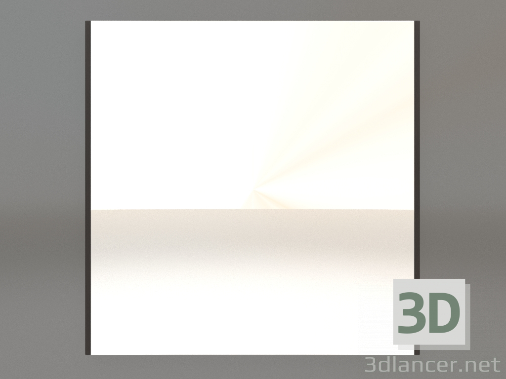 3D modeli Ayna ZL 01 (600x600, ahşap kahverengi koyu) - önizleme