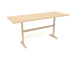 Table de travail RT 12 (1600x600x750, bois blanc)