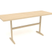 modello 3D Tavolo da lavoro RT 12 (1600x600x750, legno bianco) - anteprima