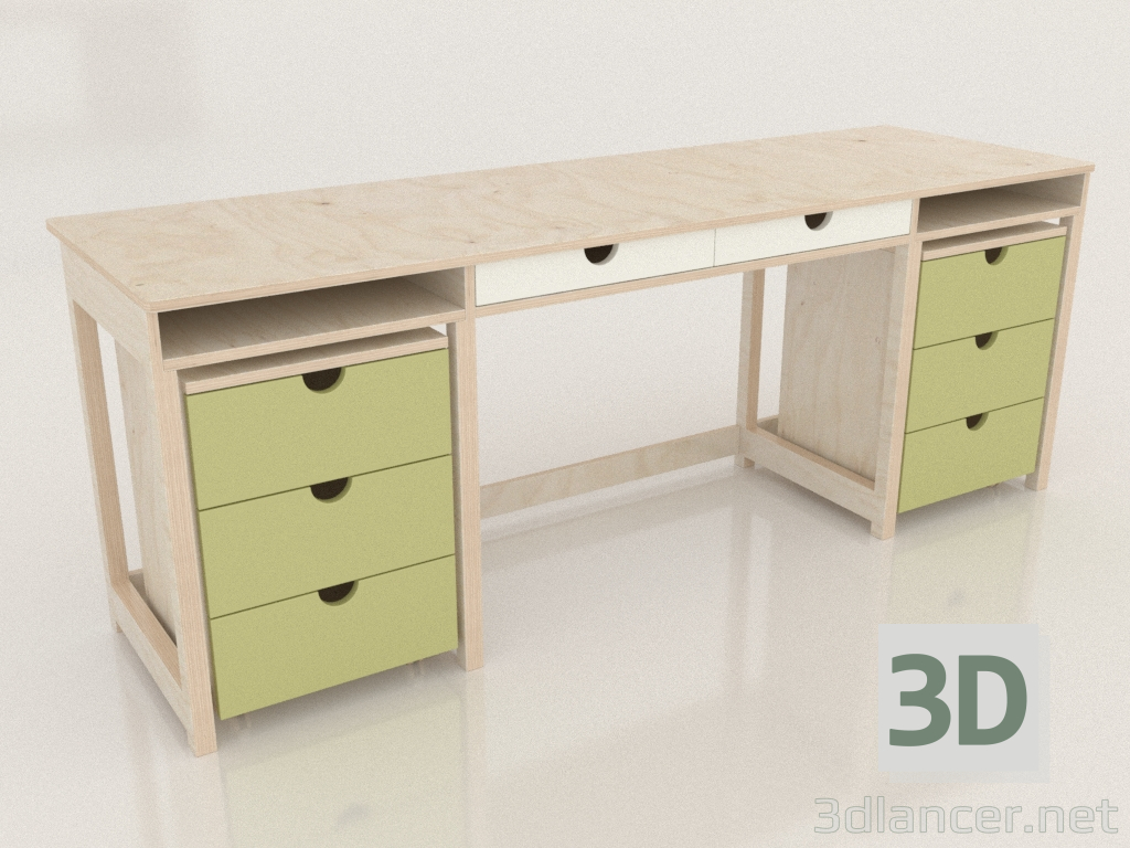 3d model MODE T1 desk (TDDTA1) - preview