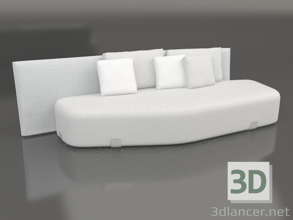 modèle 3D Module Minorque (Gris agate) - preview