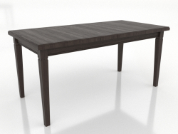 Table à manger TRANSFORM 1600x800 mm (pliée, frêne noyer)