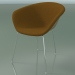 3D modeli Sandalye 4211 (4 ayak, ön kaplamalı, PP0004) - önizleme