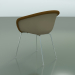 3d model Chair 4211 (4 legs, with front trim, PP0004) - preview