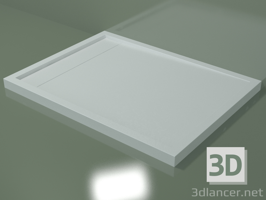 modello 3D Piatto doccia (30R14231, dx, L 120, P 90, H 6 cm) - anteprima
