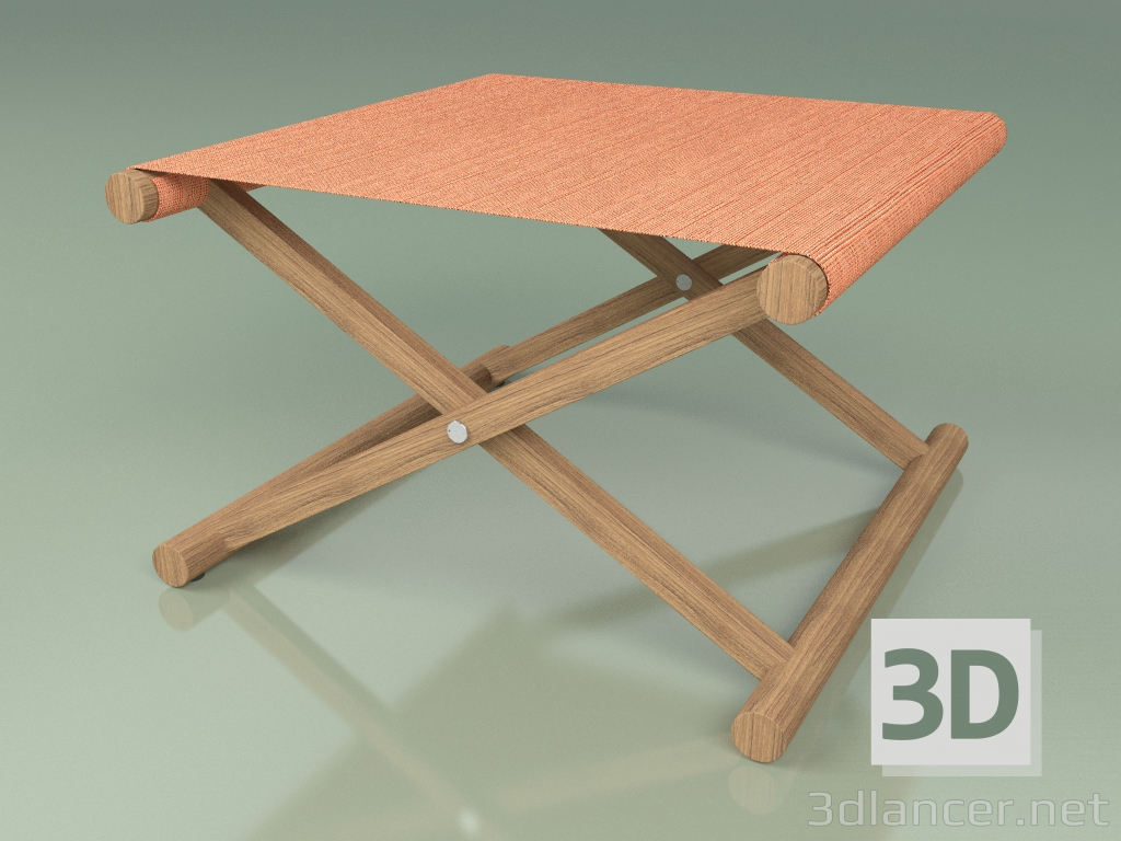 modèle 3D Tabouret 003 (Orange) - preview