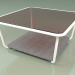 3d model Coffee table 001 (Bronzed Glass, Metal Milk, Luna Stone) - preview