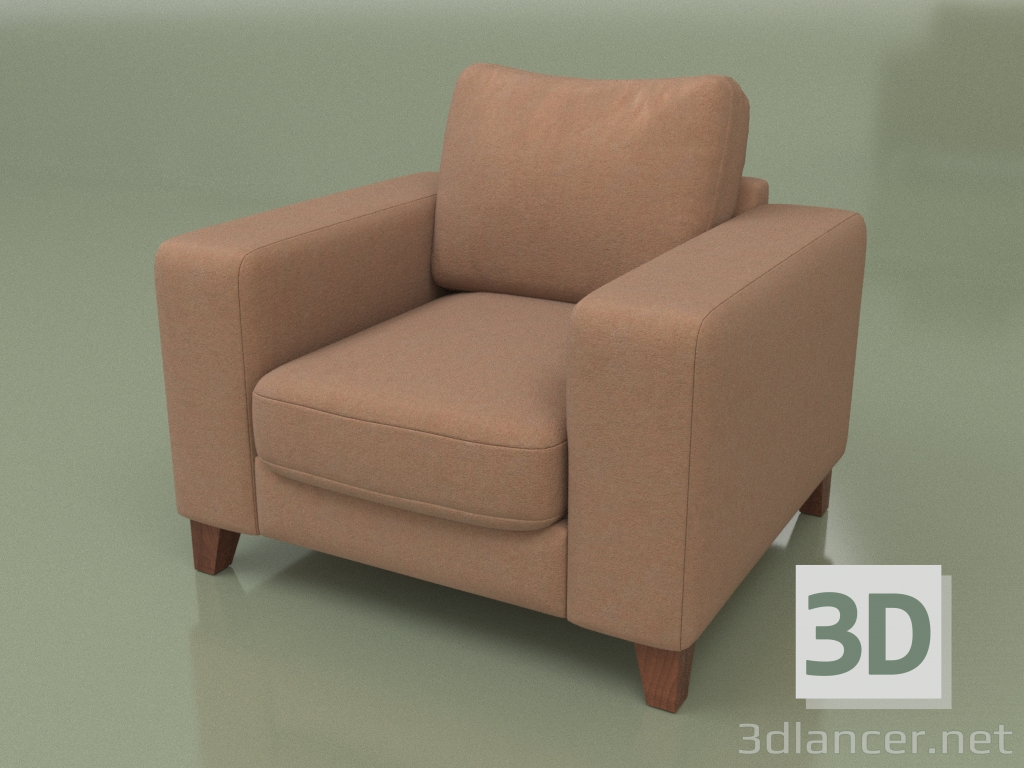 3d model Armchair Morti (ST, Lounge 7) - preview