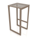 3d model High stool (Bronze) - preview
