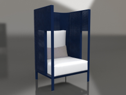 Chaise lounge capullo (Azul noche)