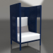 Modelo 3d Chaise lounge casulo (azul noite) - preview