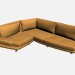 3d model Doble de roy Super sofá 2 - vista previa