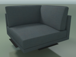 Corner module 5258 (90 °, R, H-legs, solid upholstery)