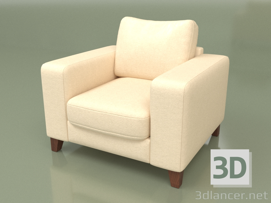 3d model Armchair Morti (ST, Lounge 1) - preview