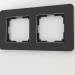 3d model Frame for 2 posts Platinum (black aluminum) - preview