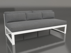 Sofá modular, sección 4 (Blanco)