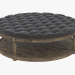 3d model Ottoman ROUND TUFTED LEATHER COFFEE OTTOMAN (7801.1109 VL) - preview