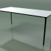 modèle 3D Table de bureau rectangulaire 0815 (H 74 - 79x180 cm, stratifié Fenix F01, V39) - preview