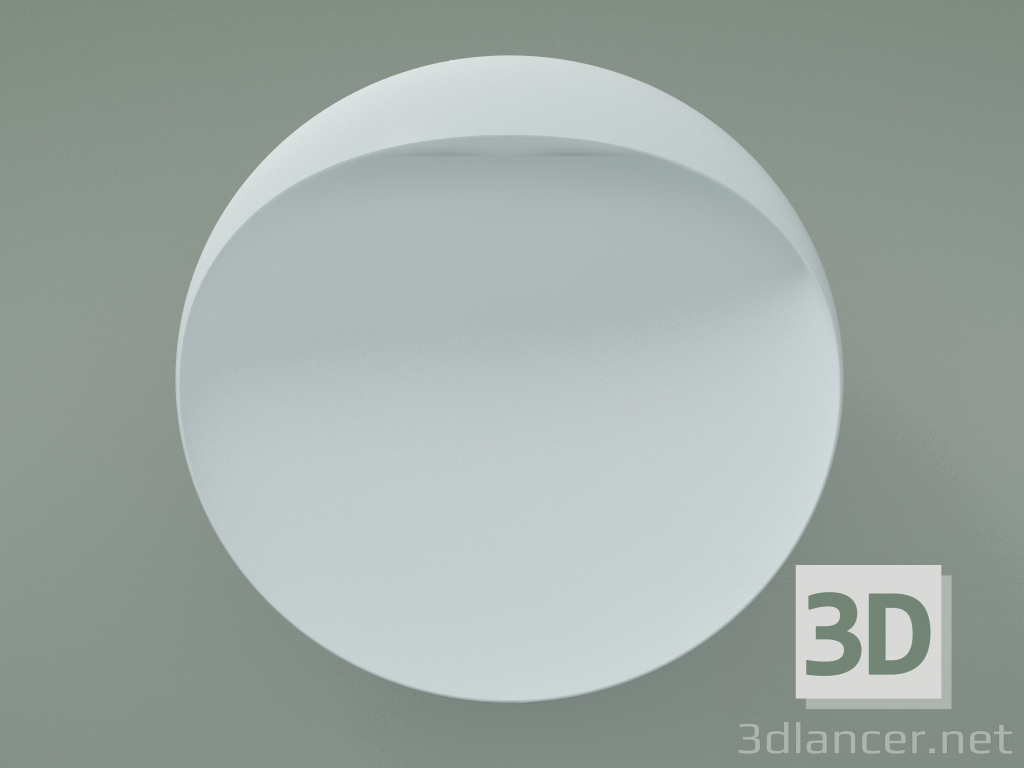 3D Modell Wandleuchte FLINDT WALL (D 300 mm, LED-DA 27K, WHT) - Vorschau