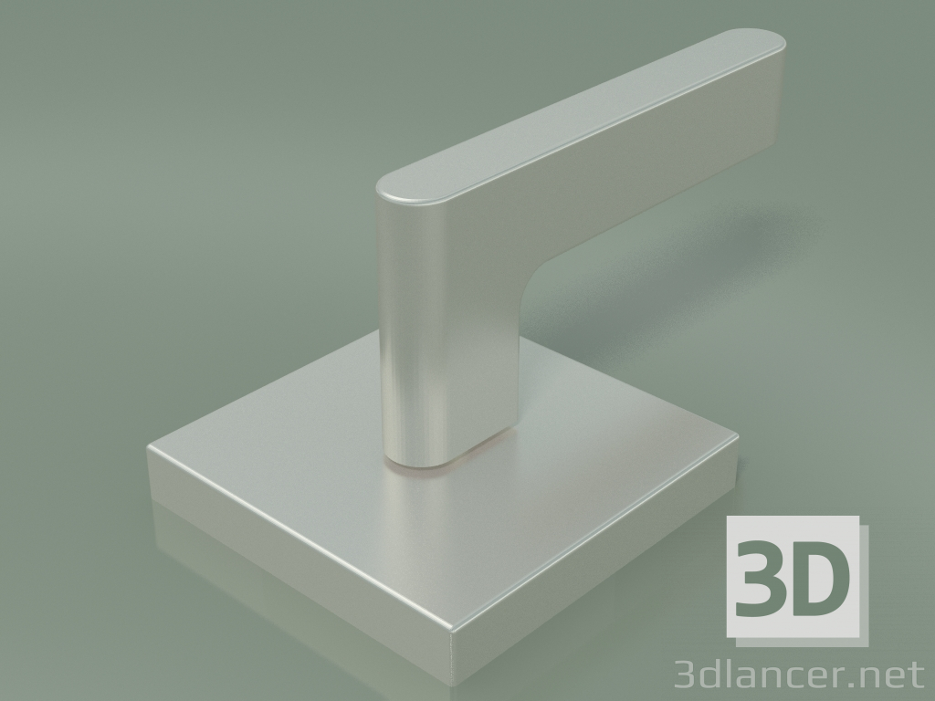 3D Modell Deckventil, gegen den Uhrzeigersinn schließen, kalt (20.000 716-06) - Vorschau